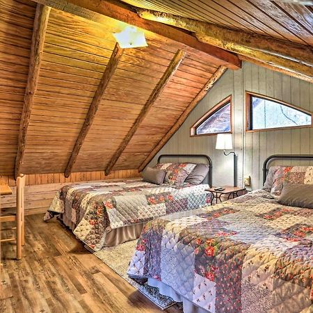 Broken Bow Log Cabin With Fire Pit, Pond, And Deck! 외부 사진