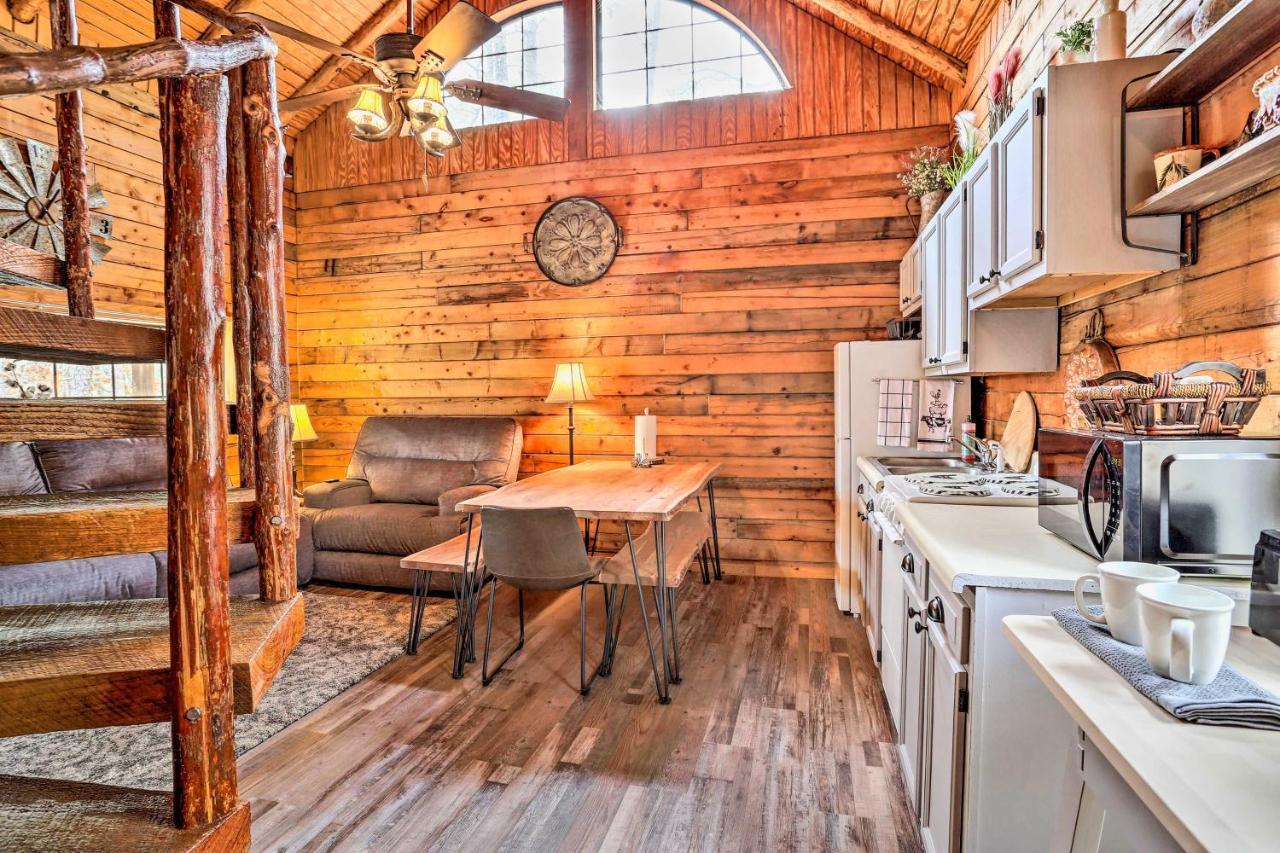 Broken Bow Log Cabin With Fire Pit, Pond, And Deck! 외부 사진
