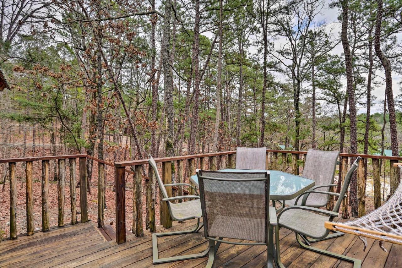 Broken Bow Log Cabin With Fire Pit, Pond, And Deck! 외부 사진