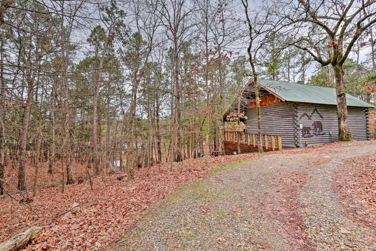 Broken Bow Log Cabin With Fire Pit, Pond, And Deck! 외부 사진