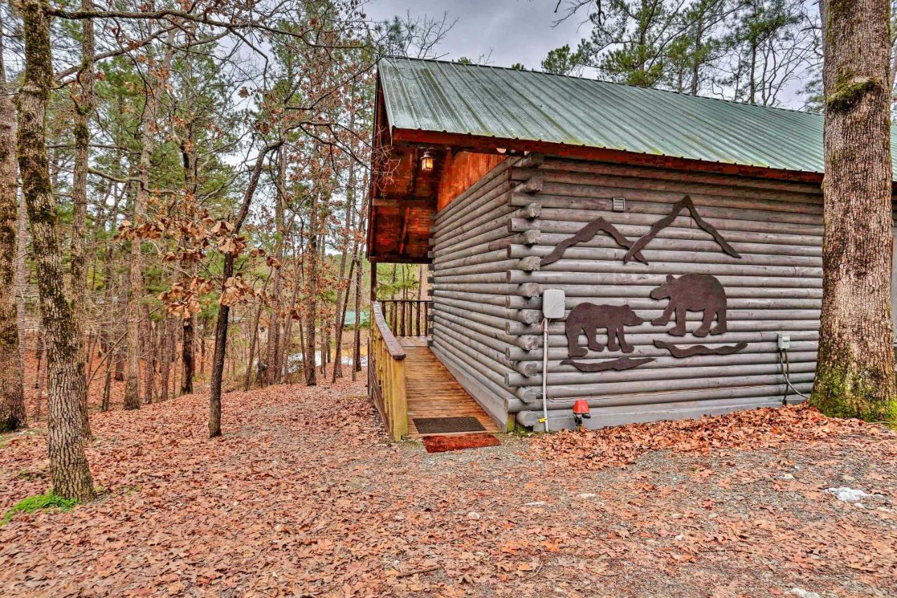 Broken Bow Log Cabin With Fire Pit, Pond, And Deck! 외부 사진