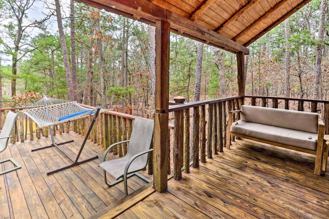 Broken Bow Log Cabin With Fire Pit, Pond, And Deck! 외부 사진