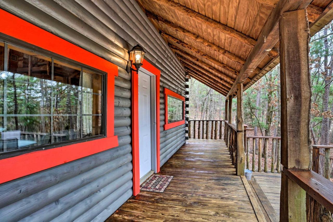 Broken Bow Log Cabin With Fire Pit, Pond, And Deck! 외부 사진